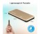 Promate Crown-10QC 10000 mAh Portable Power Bank with 18W USB Type C Charging Port, Gold 6 in UAE