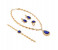 Summer Style Necklace Set with Blue Stone 61154079 2 in OMAN
