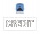 Shiny STC13 CREDIT Self-Inked Readymade Stamp 2 in UAE