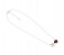 Stainless Steel Seadrop Necklace 33069 Silver 3 in UAE