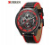 Curren 8290 Analog Quartz Watch For Men Black And Red 1 in UAE