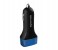 Promate Trica Ultra Fast Lightweight Universal Car Charger with 3 Port USB, Blue 1 in UAE