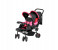 Baby Plus BP7743 Twin Stroller with Reclining Seat - Fuchsia 1 in UAE