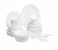 Royalford RF7375 82 Pieces Round Opal Ware Dinner Set - White 1 in UAE
