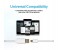 Promate LinkMate-U2 Premium USB to Micro-USB 2.0 flexShield Copper Cable for Mobile Phones - White 7 in OMAN