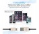 Promate LinkMate-LTF2 Heavy Duty Mesh Armored Data & Charge Cable with Lightning Connector - Gold 6 in OMAN