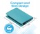 Promate RFIDWallet Ultra Slim Bifold Leather Wallet, Blue 3 in UAE