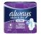 Always Clean and Dry Ultra Sanitary Pads with Wings Large - 128 Pads 1 in OMAN