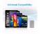 Promate Tag-6 6000 mAh Portable Charger Power Bank with 2.1A Output, Silver 3 in UAE
