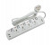 Sanford SF2306ES 3250Watts 5 Ways Extention Socket with USB - White 1 in UAE