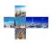 V-Cube 00.0274 Burj Khalifa Cube - 3 Pillow Multicolor 4 in UAE