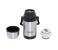 Geepas GSVF4116 0.8 Litre Stainless Steel Inner Vacuum Flask, Silver 2 in UAE