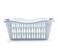 Royalford RF7160 Rectangular Cloth Basin - White 1 in OMAN