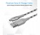 Promate UniLink-CAM USB 3.1 USB-C Heavy Duty Mesh Armored Cable - Grey 2 in UAE