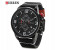 Curren 8278 Analog Quartz Watch For Men Black 2 in UAE