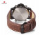 Naviforce 9134 Men Analog-Digital Leather Starp Watch - Brown 2 in UAE
