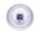 Geepas GWC4805 Taiwan Movement Luminous Dial Wall Clock, White & Clear 3 in UAE