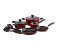 Prestige PR20486 12 Pieces Cooking Set - Red 1 in UAE