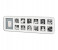 Baby Art 34120085 First Year Print Frame - White & Grey 1 in UAE