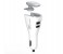 Promate Aria Mini Wireless Headset with Smart Magnetic Car Charging Dock, White 1 in OMAN