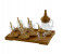 Royalford RF9325 24 Pieces Glass Tea Set with Stand - Beige 2 in UAE