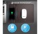 Promate Aurapad-2 3 in 1 Wireless Charger Mouse Pad with Phone Stand - Brown 4 in UAE