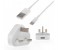 5V Home Fast Charger For Apple Devices with Lightning USB Data Cable LUD52 White 2 in UAE