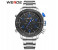 Weide WH-5206MB Analog and LCD Digital Watch Silver and Blue 1 in UAE