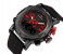 Naviforce 9094 Men Analog-Digital Leather Starp Watch - Red 2 in UAE