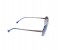 Police SPL147 568B Rectangular Gun Metal Frame & Black Gradient With Blue Mirror Effect Mirrored Sunglasses for Men 2 in UAE
