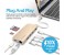 Promate Corehub-C USB 3.1 Type-C Hub CorHub-C, Gold 3 in UAE