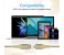 Promate UniLink-LTC2 USB Type-C OTG Cable with Lightning Connector - Gold 4 in KSA