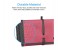 Promate TravelPack-L Multi Purpose Travel Electronic Accessory Organizer Pouch, Red 3 in OMAN