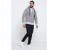 Age Stegol OU10078 Mens Multi Zipper Jacket with Hoodie Silver 2 in UAE
