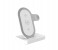 Promate AuraBase Fast Wireless Charging Stand with Anti Slip Surface, White 1 in UAE