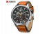 Curren 8290 Analog Quartz Watch For Men Silver And Brown 1 in UAE