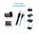 Promate Linkmate-L2 RJ45 CAT7 Ethernet LAN Network Flat Cable with High Speed Transmission, Black 3 in OMAN
