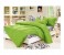 AMH ZB004 6 Pieces High Quality Cotton Double Size Bed Sheet with Quilt Cover & Pillow Case - Green 1 in UAE