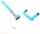  Lovezap Portable Foldable Wired Selfie Stick for Android and iPhone Devices LPS-1B Assorted 5 in UAE