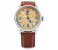 Curren 8215 Business Style Quartz Watch For Men Brown and Yellow 3 in UAE