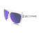 Oakley 0OO9342-934202 Rectangular Matte Clear Frame & Violet Iridium Mirrored Sunglasses for Unisex 2 in UAE