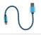 Fast Charging Nylon Type C USB Data Cable STCAD1 Multicolor 9 in OMAN