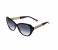 Chopard SCH183S 700F Oval Shiny Black Frame & Grey Mirrored Sunglasses for Women 1 in UAE