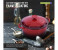 Royalford RFU9055 26CM Cast Iron Enamel Coating Cooking Pot - Red 9 in UAE