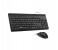 Rapoo NX1710 Combo Wired Optical Mouse & Keyboard - Arabic, Black 17719 3 in UAE