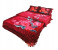 Royal Wool BL6358 Blanket and Bed Cover Set Maroon 1 in UAE
