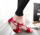 Roman Style Thin Strap Women's Sandals EU 39 - Red 2 in UAE