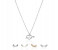 Heart with Arrow Design 31713 Necklace Set Silver 5Pcs 3 in UAE