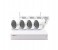 EZVIZ CS-BW2824-B1E10 8 Channel Wireless IP CCTV kit with 1TB HDD - White 1 in UAE
