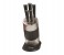 Prestige PR51375 5 Piece Knife Set with Wooden Block - Black 1 in UAE
